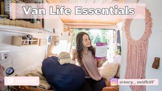 Van Life Essentials // 10 Things Every Van Lifer NEEDS!!