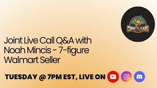 Live Q&A with Noah Mincis - 7-figure Walmart Seller Success and Tips