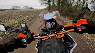 Off-road route van groesbeek naar valkenswaard deel 1 01 03 2025 KTM890 adventure R