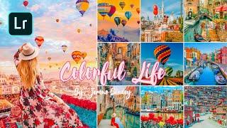 Colorful Life Lightroom Preset Tutorial |How to edit Colorful Life Preset |+Free DNG | Jerome Bendoy