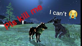 I have to die but it's impossible  The wolf online simulator | #thewolf