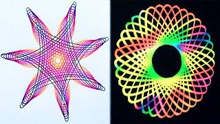 Oddly Satisfying Art  Spirograph Drawing Compilation