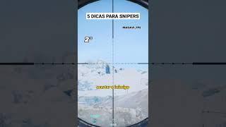 5 Dicas para snipers em qualquer jogo #sniper #jogos #gameplay