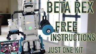 LEGO Mindstorms Robot Inventor 51515 - Walking Humanoid - Beta Rex - Free Instructions!