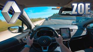 Renault Zoe R135 | Test Drive on German Autobahn 