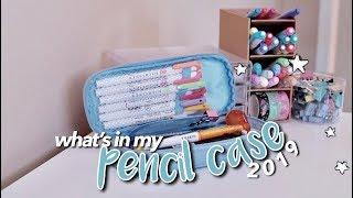 what's in my pencil case  back to school 2019