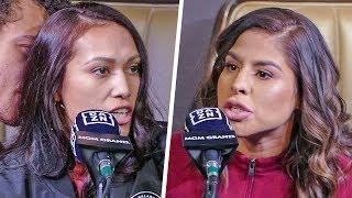 HEATED! Seniesa Estrada vs. Marlen Esparza - PRESS CONFERENCE / HIGHLIGHTS | Canelo vs. Kovalev