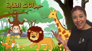 حيوانات الغابة باللغة العربية Animals in Arabic