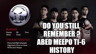 DO YOU STILL REMEMBER ? Abed 15 YO Meepo Master TI 6 Recap Dota 2