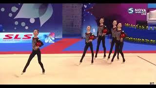 Junior Team Ukraine 5 Balls Qualification 34.950 - European Championships Varna 2021