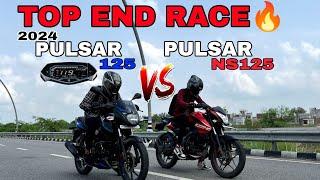 2024 PULSAR 125 VS PULSAR NS125||DRAG RACE ||RACE TILL THEIR POTENTIAL ||PULSAR BATTLE ||