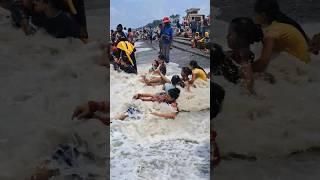 Digha beach mein yah kya hua  #viral #shorts #sea #waves #scene
