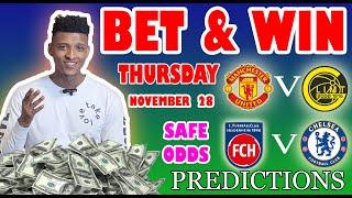 Europa league & conference league Football Prediction Today 28-11-2024 |  Betting tips Today |