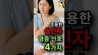 조용한 살인자 염증 신호 4가지