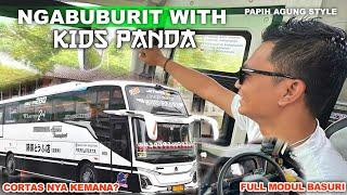 NGABUBURIT BERSAMA BUS FENOMENAL TUNGGAL JAYA "KIDS PANDA"‼️FULL BASURI NONSTOP BIKIN BAHAGIA 