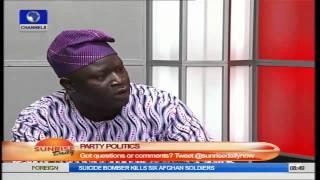 Sunrise Daily: Political Scientist Speaks on Politics In Nigeria PT2