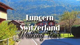 Vlog 010 Walking Tour Lungren/Switzerland Mountain Village- Nomad Shanto @4kUrbanLife