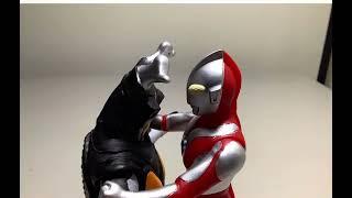 Ultraman vs Zetton (Stop motion)