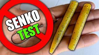 Do Senkos REALLY Outfish KNOCKOFF Worms? Underwater TEST