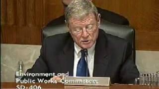 Inhofe Raises Climategate at Senate Hearing