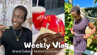 WEEKLY VLOG: Church + Brand Collab + Mother's Chicken + More!