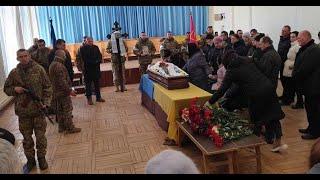 В Бердичеві провели в останню путь загиблого під Бахмутом Ігоря Перковського