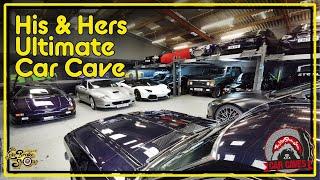 His & Hers Ultimate Private Car Cave Tour - couple 'accidentally' bought a Lambo Diablo