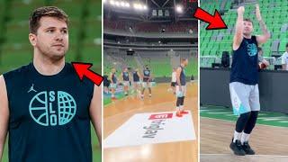 Luka Doncic & Team Slovenia First Practice Before Paris 2024 Olympic Games!