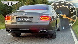 Bentley Flying Spur V8 S | 0-100 100-200 TOP SPEED & AMAZING SOUND