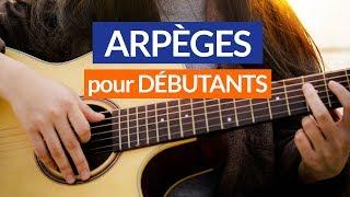 Comment JOUER DES ARPÈGES tuto guitare facile