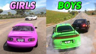 Girls vs Boys - Forza Horizon 5