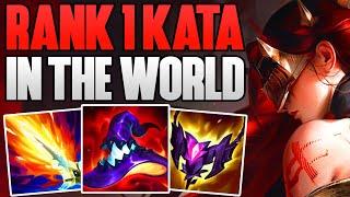 RANK 1 KATARINA ONE-TRICK IN THE WORLD FULL MID GAMEPLAY! | CHALLENGER KATARINA MID | Patch 14.22