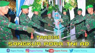 Tradition of Sangkur Pora TNI - AD || Arben & Juli