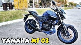 PRIMEIRA VEZ EM UMA YAMAHA MT 03