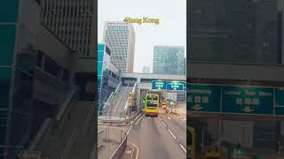 Hong Kong, China  | Skyscraper City with Real Ambient Sounds  #shorts