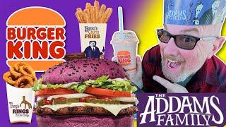 Burger King Addams Family Halloween Meal • The Official Last Food Adventure in My Minivan Camper