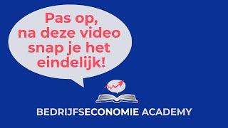 Uitleg bedrijfseconomie examen 2025 | (Netto) contante waarde +   OEFENING