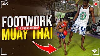Elite Muay Thai Footwork Technique Tutorial:  Explained & Taught!