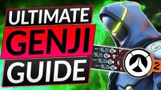 THE ULTIMATE GENJI GUIDE for OVERWATCH 2 - Abilities, Combos, Mechanics and Tech