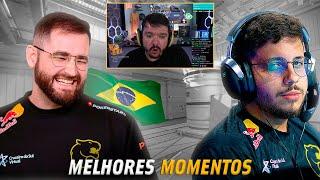 As melhores jogadas de BR transmitidas pelo Gaules no CS2 até agora | Melhores momentos e jogadas