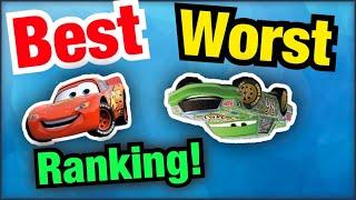 Pixar Cars 1 All Piston Cup Racers Ranked From Favorites To Trash