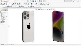 SolidWorks Beginner Tutorial | Apple iphone 14 pro