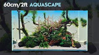 How I created this BEAUTIFUL AQUASCAPE & the EQUIPMENT used