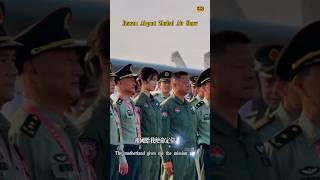 网红 第七十五集团军陆航突击旅直20女飞行员徐枫灿 将官打卡合影#女兵 #飞行员 #珠海航展