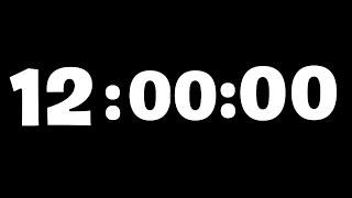 ⏳ 12 Hour Uninterrupted Timer! | Perfect Countdown for Big Events 