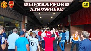 Matchday Man United vs Arsenal | Old Trafford's Electric Atmosphere