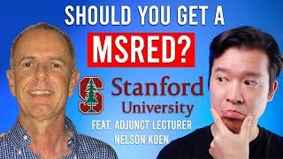 Should you get a MSRED? (and other career advice) | Real Estate for Noobs 23