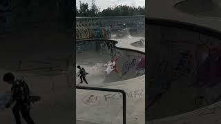 skate board practice area in Germany  #shorts