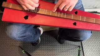Wildwood Flower - Cardboard Dulcimer