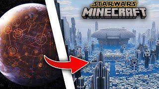 I Built Star Wars BIGGEST Planet in Minecraft